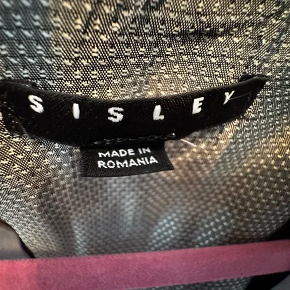 Sisley Tailored Dress in Grey Size Small - Picture 2 of 6